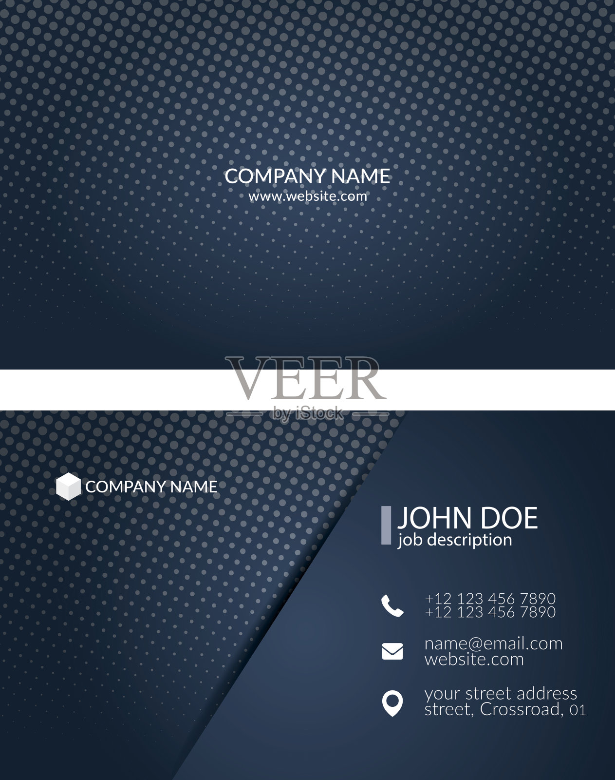 名片模板。设计模板素材