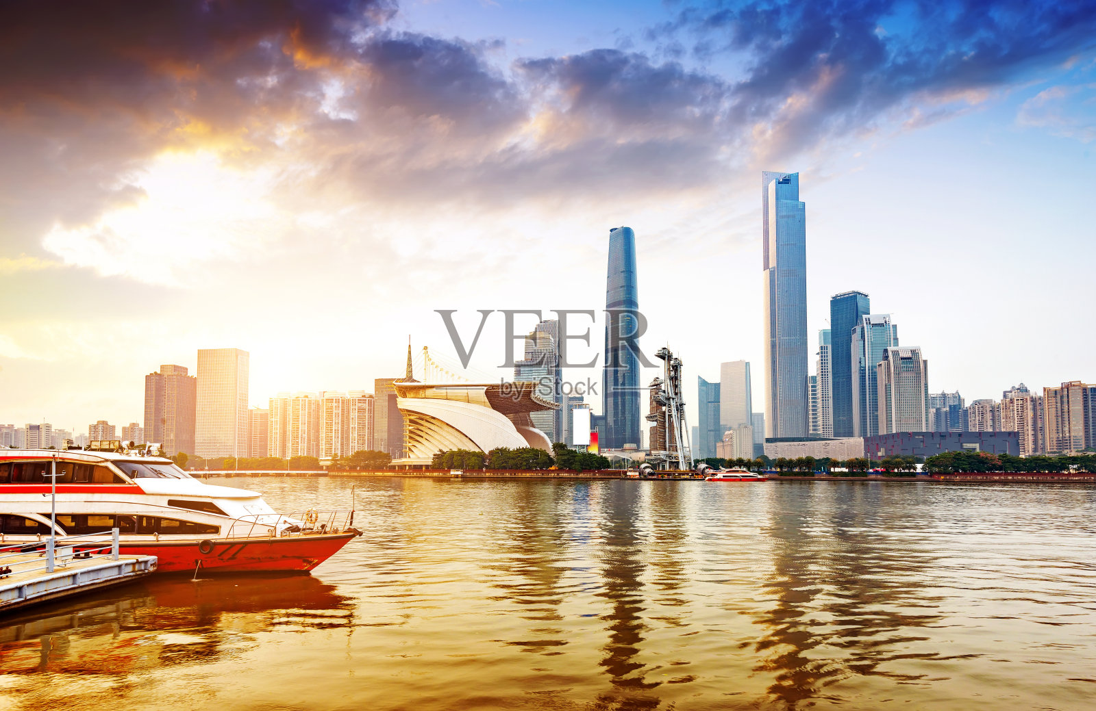 中国广州城市景观照片摄影图片