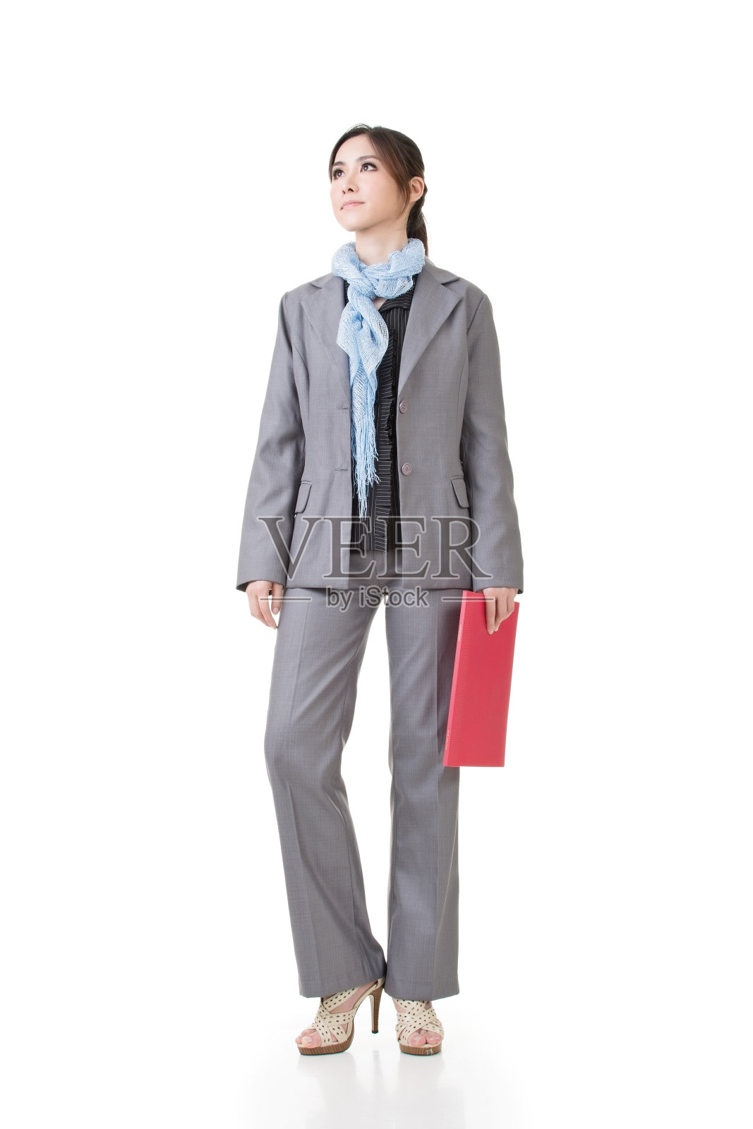 自信的亚洲女商人照片摄影图片