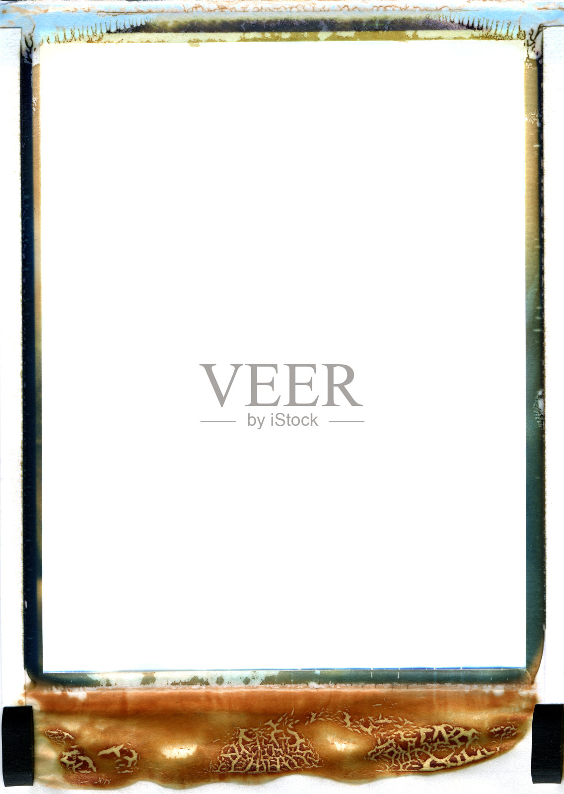 真正的即时摄影胶片。插画图片素材