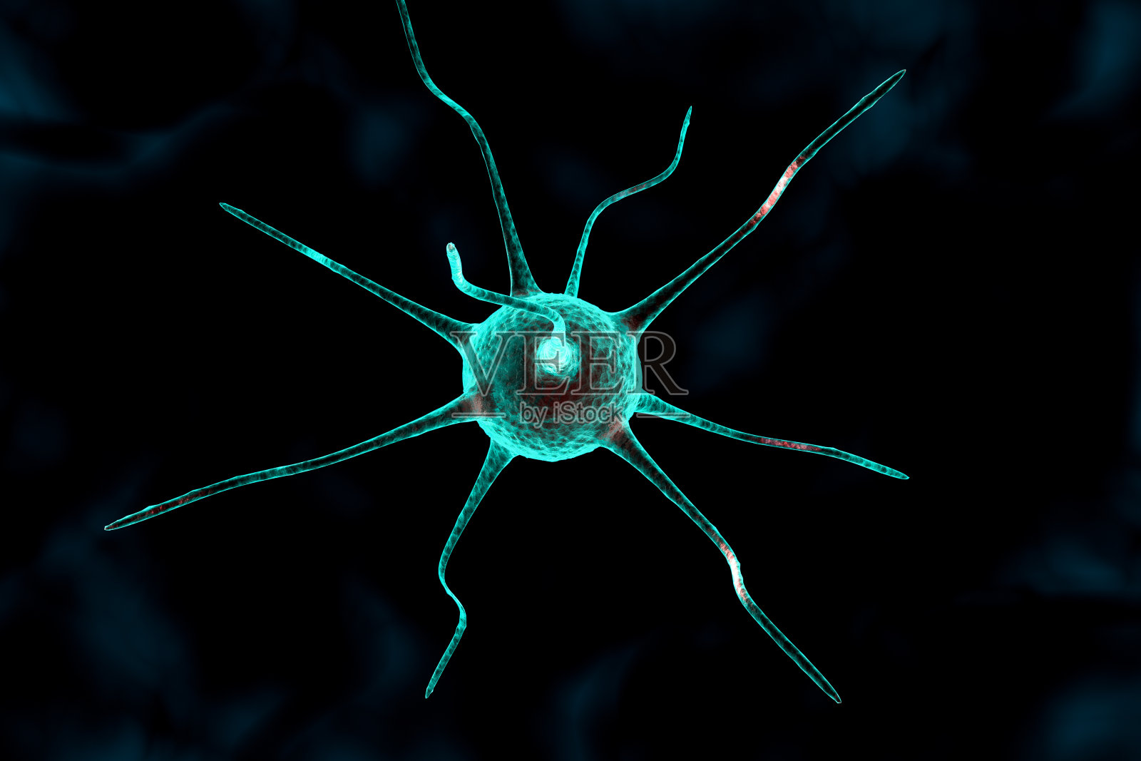 3 d神经细胞照片摄影图片