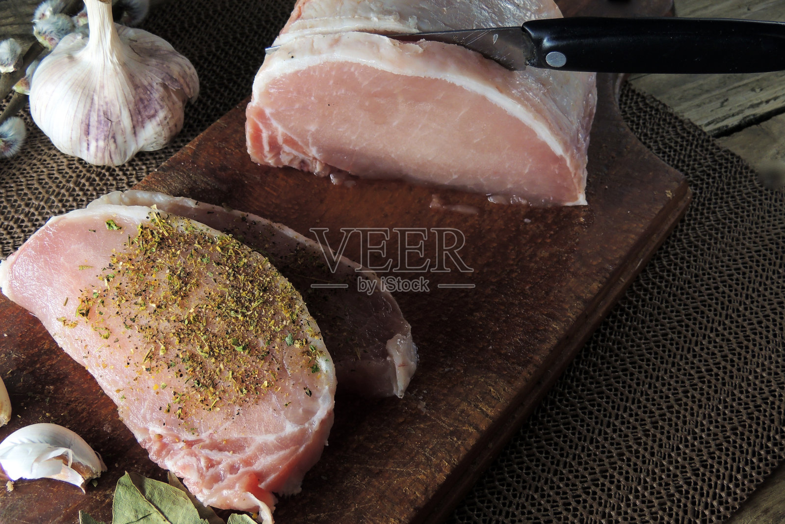 生肉。猪肉照片摄影图片