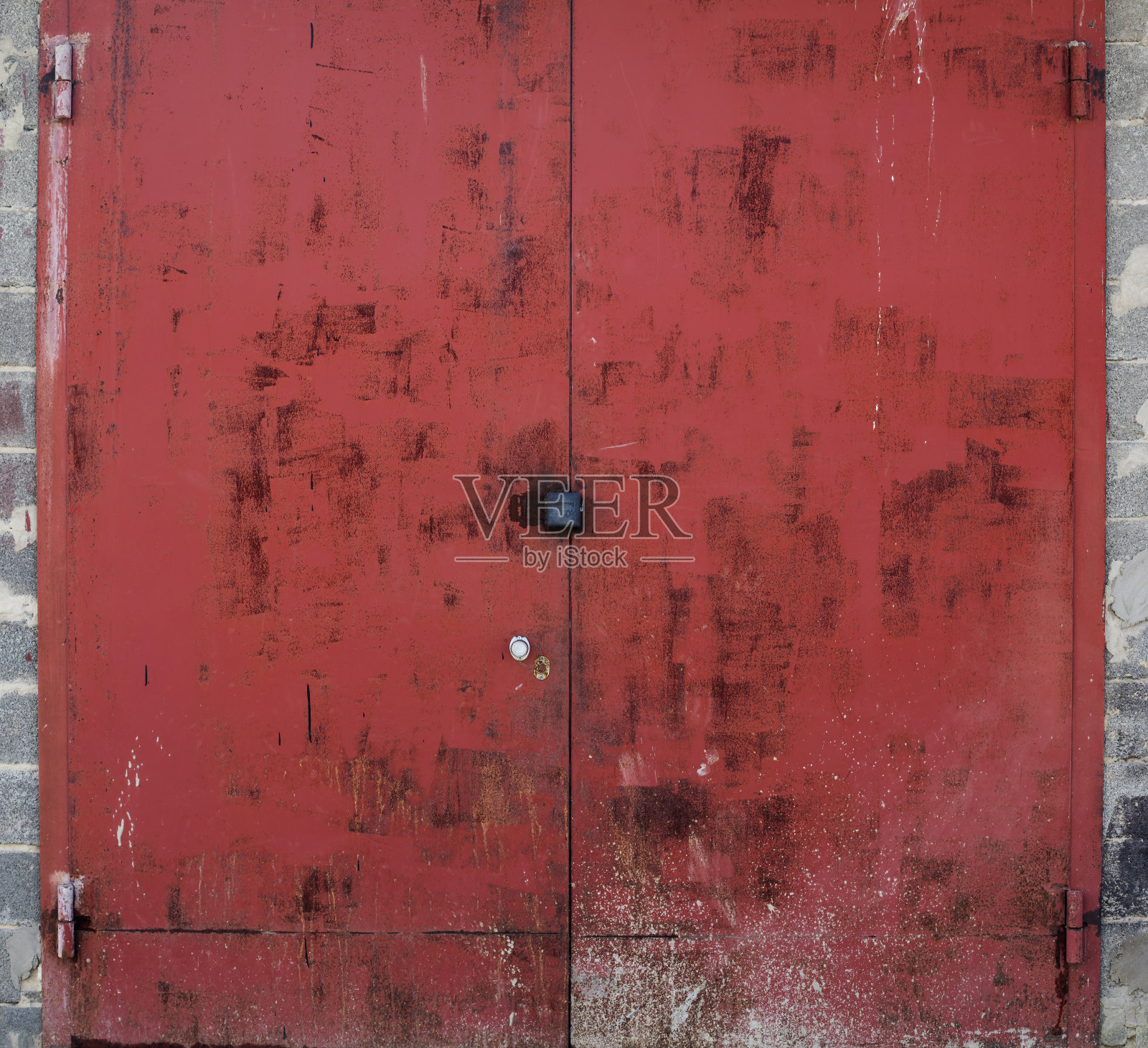 旧金属仓库门照片摄影图片