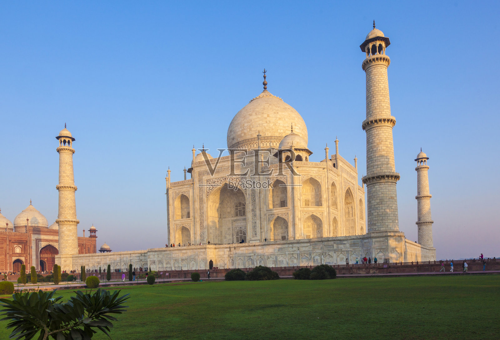 印度泰姬陵照片摄影图片