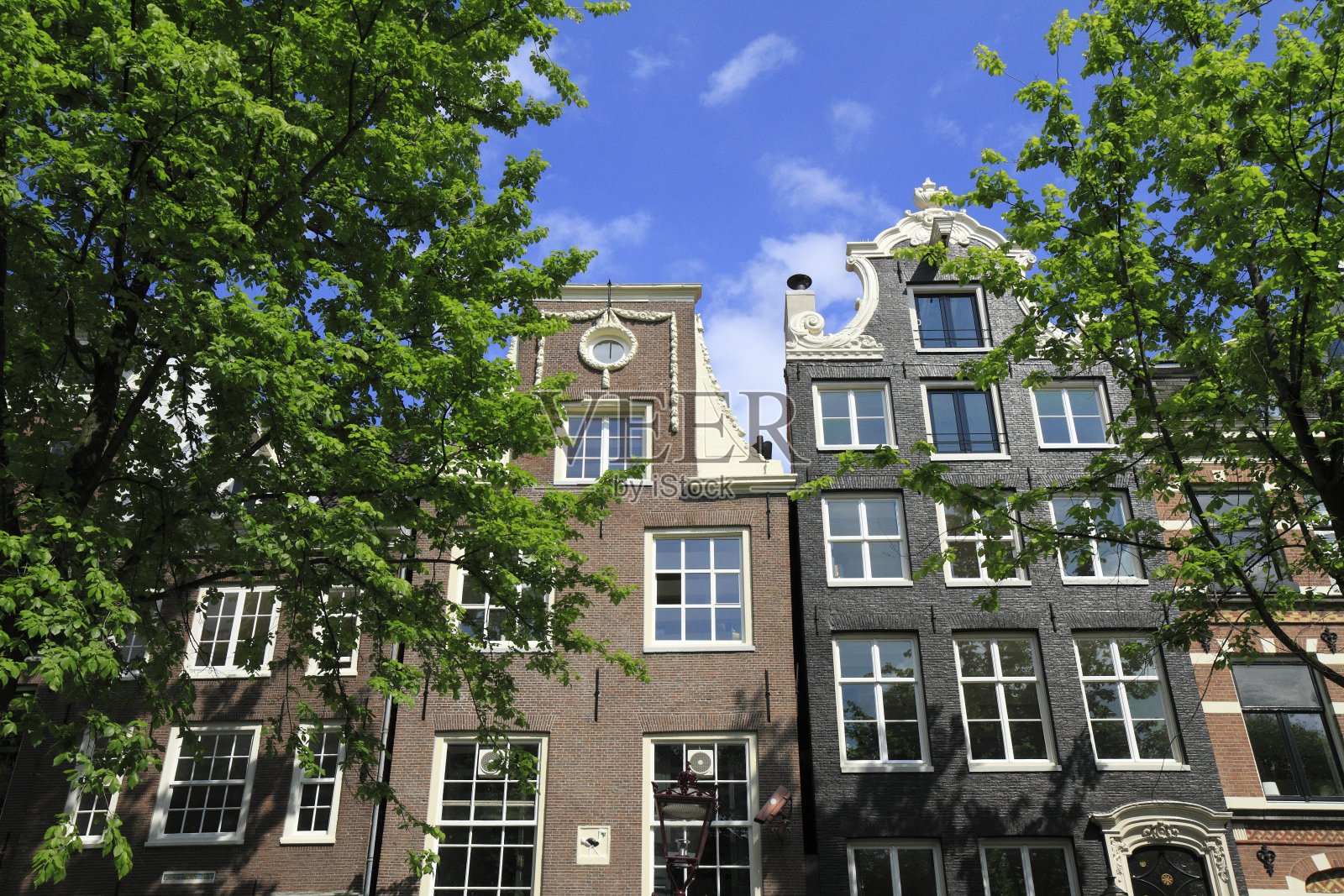 荷兰阿姆斯特丹的房屋照片摄影图片