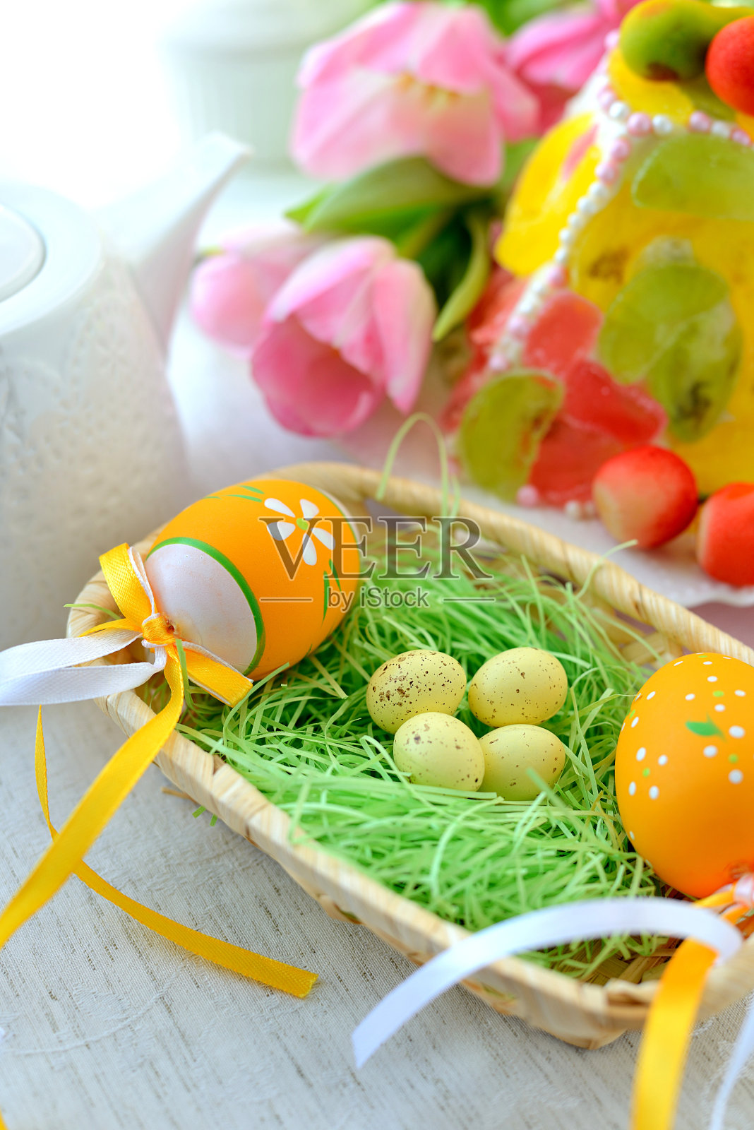 复活节彩蛋照片摄影图片