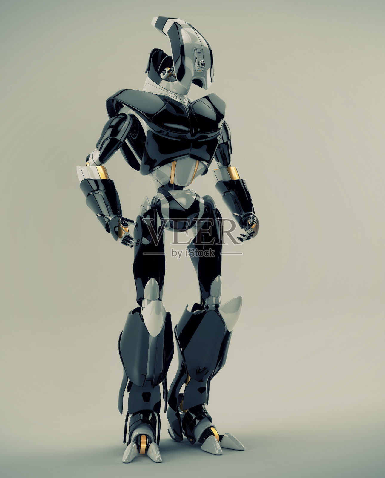 时尚的未来战士照片摄影图片