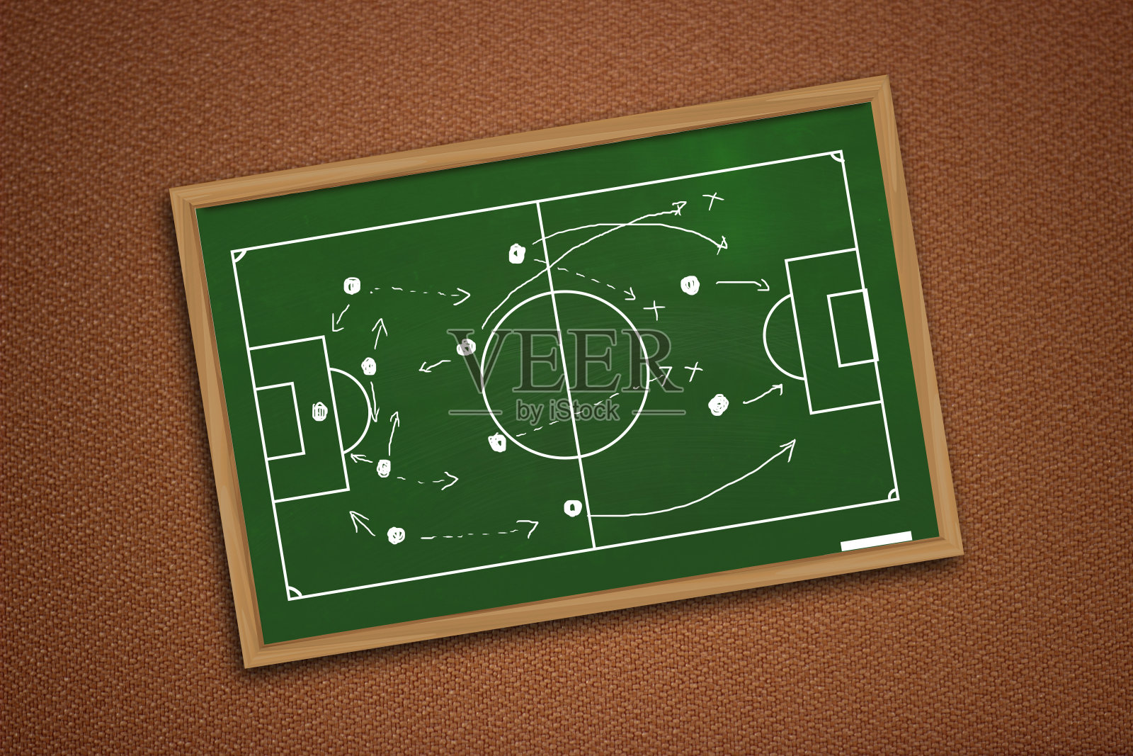 足球或足球比赛策略照片摄影图片