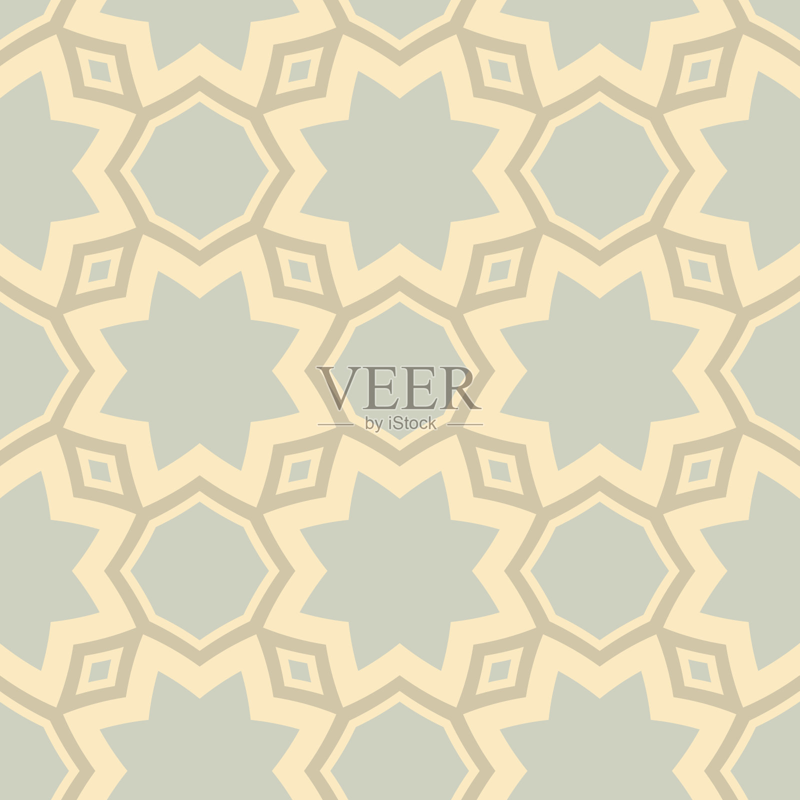 抽象的模式色板，矢量图插画图片素材