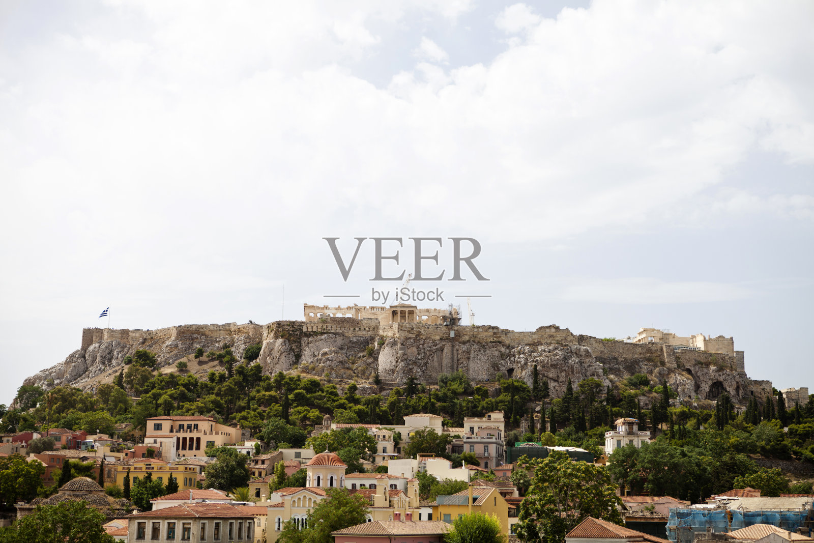 雅典卫城的帕台农神庙照片摄影图片