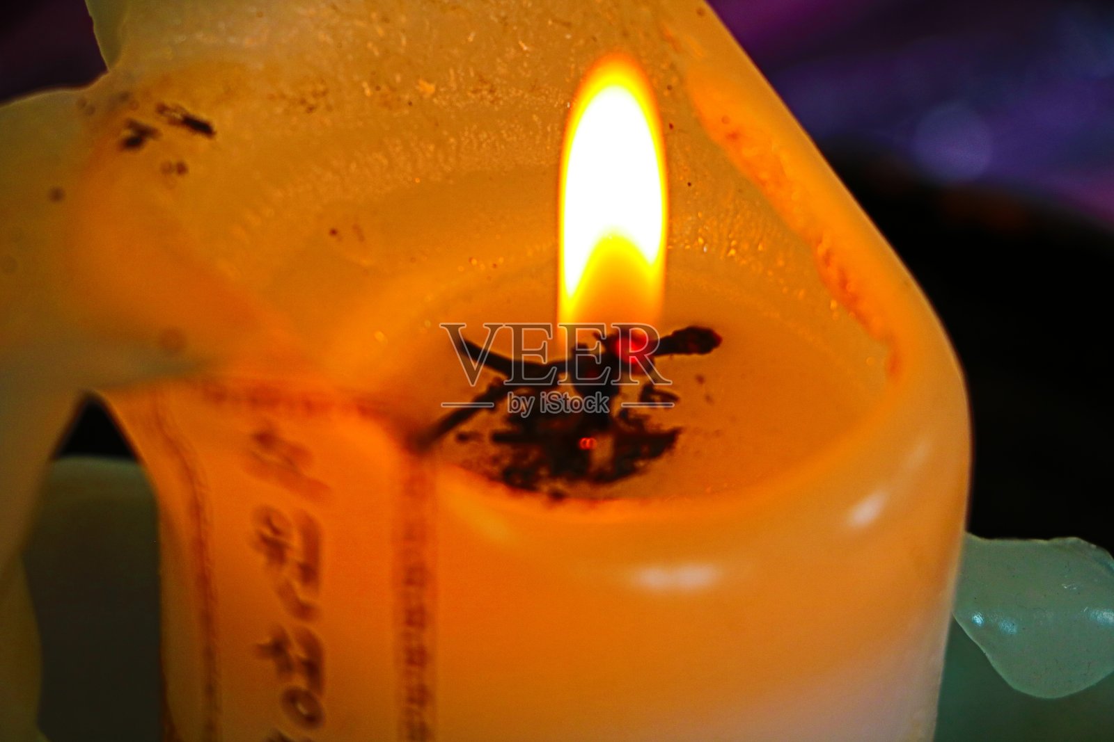 情人节克里斯火星蜡烛照片摄影图片