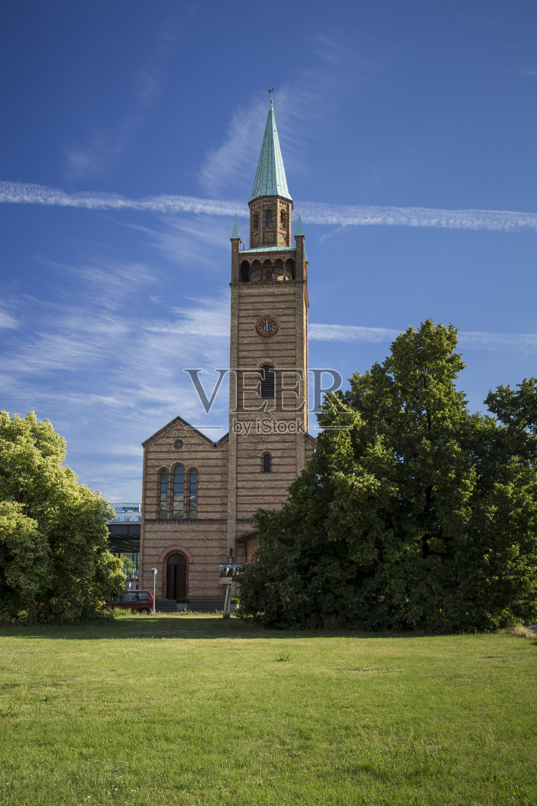 德国柏林圣马太教堂(圣马太教堂)。照片摄影图片