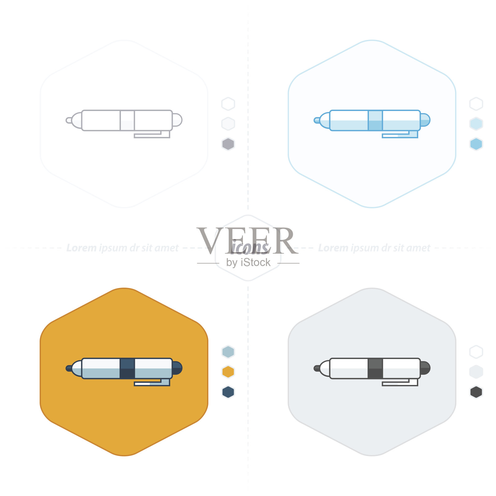钢笔矢量图标4设计图标素材