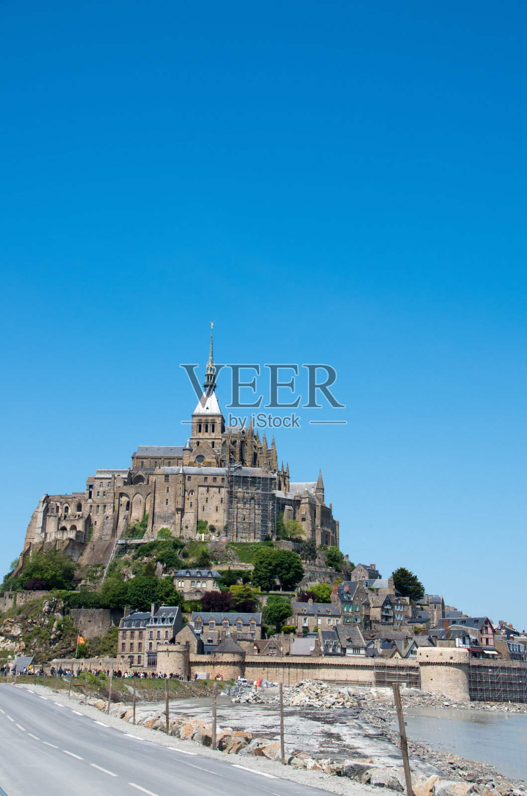 圣米歇尔山，法国旅游照片摄影图片