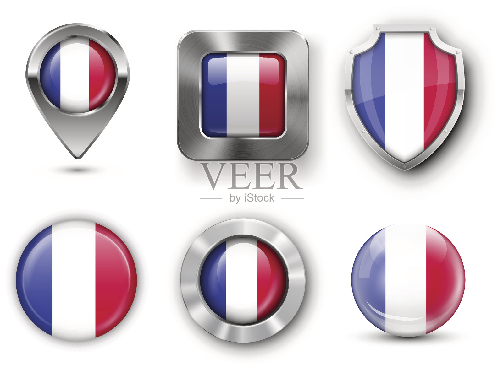 国家国旗包插画图片素材