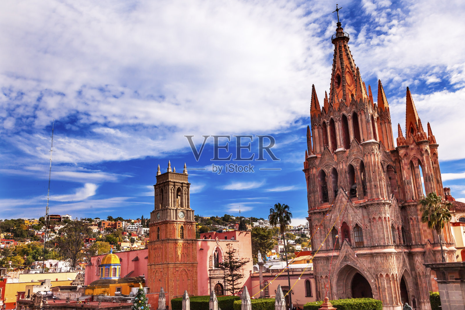 Parroquia Rafael Churches San Miguel de Allende 墨西哥照片摄影图片