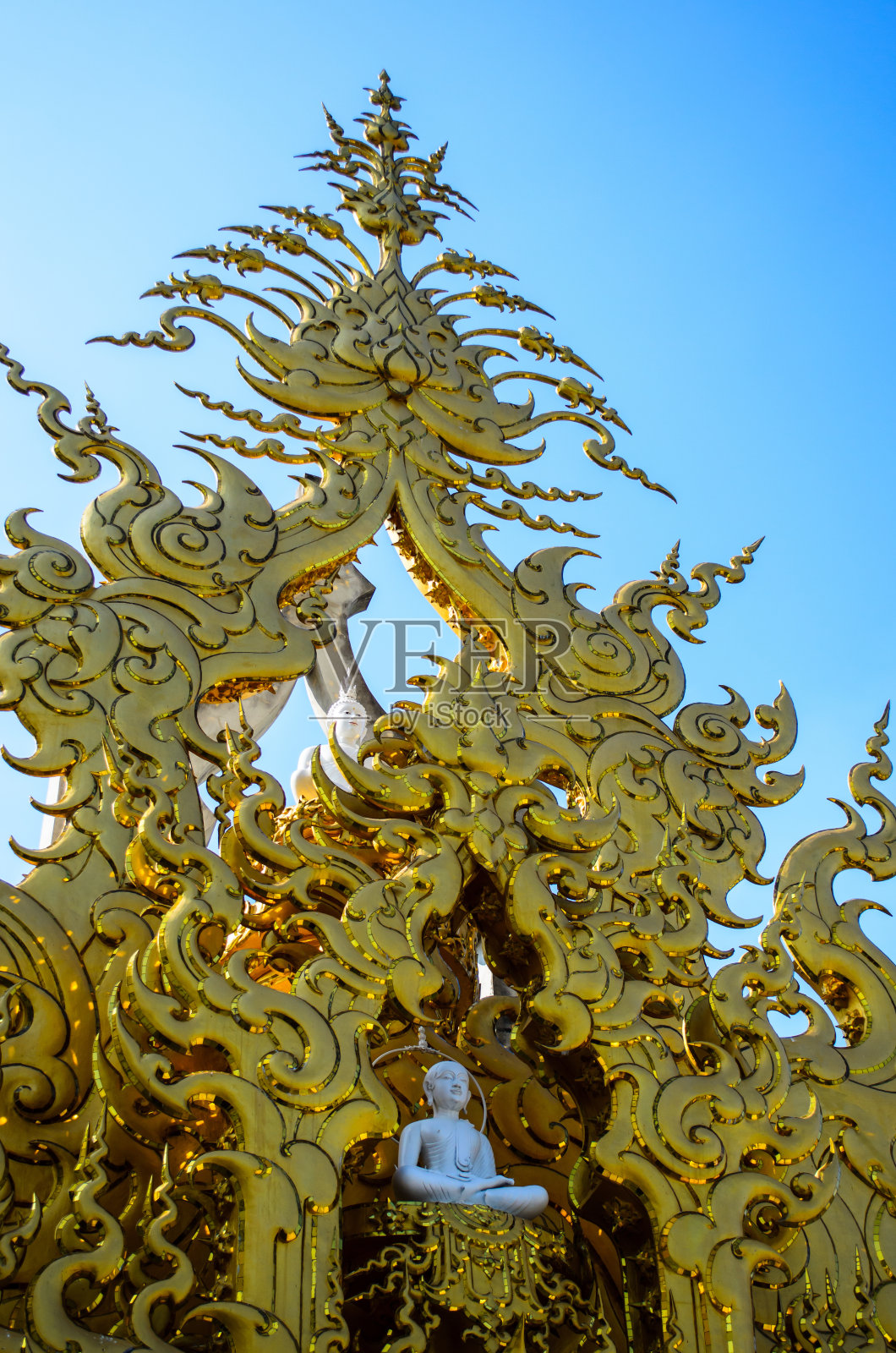 金色的装饰艺术照片摄影图片