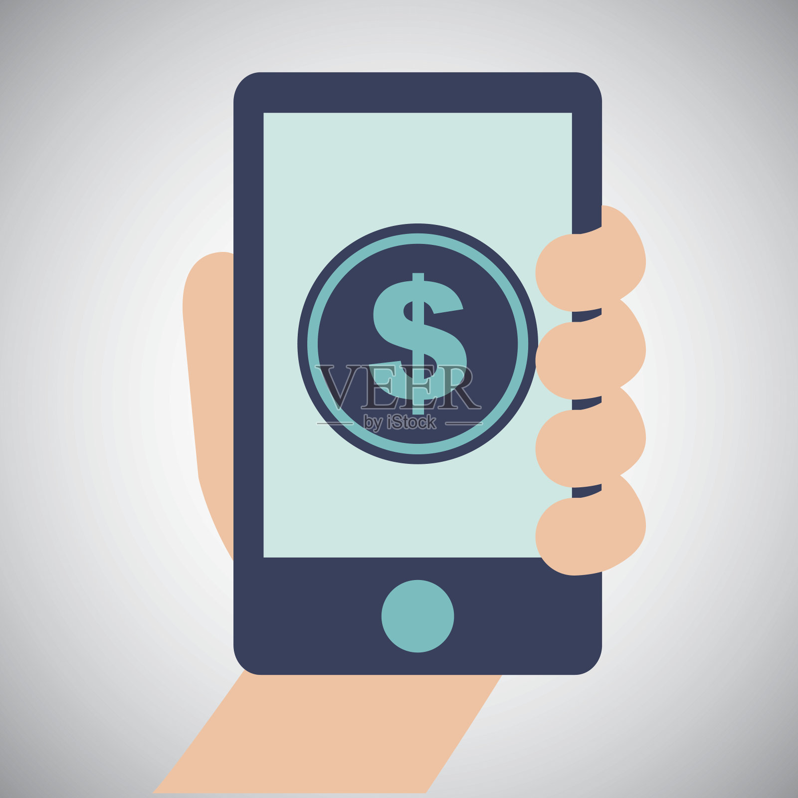 电子商务网站的设计插画图片素材