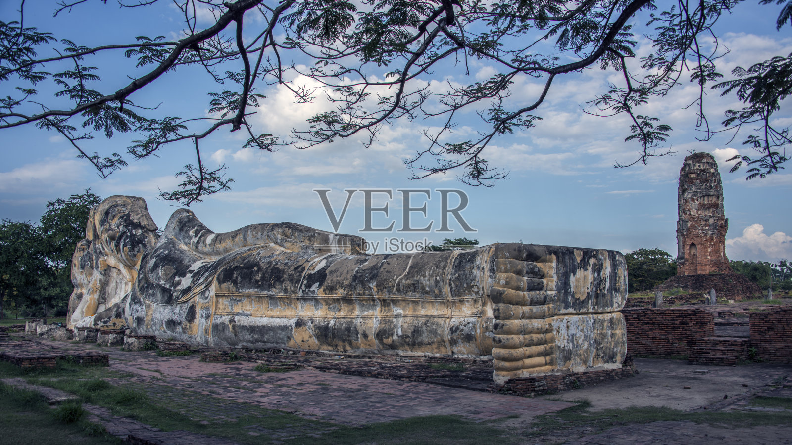 Wat就像yatharam Ayutthaya照片摄影图片