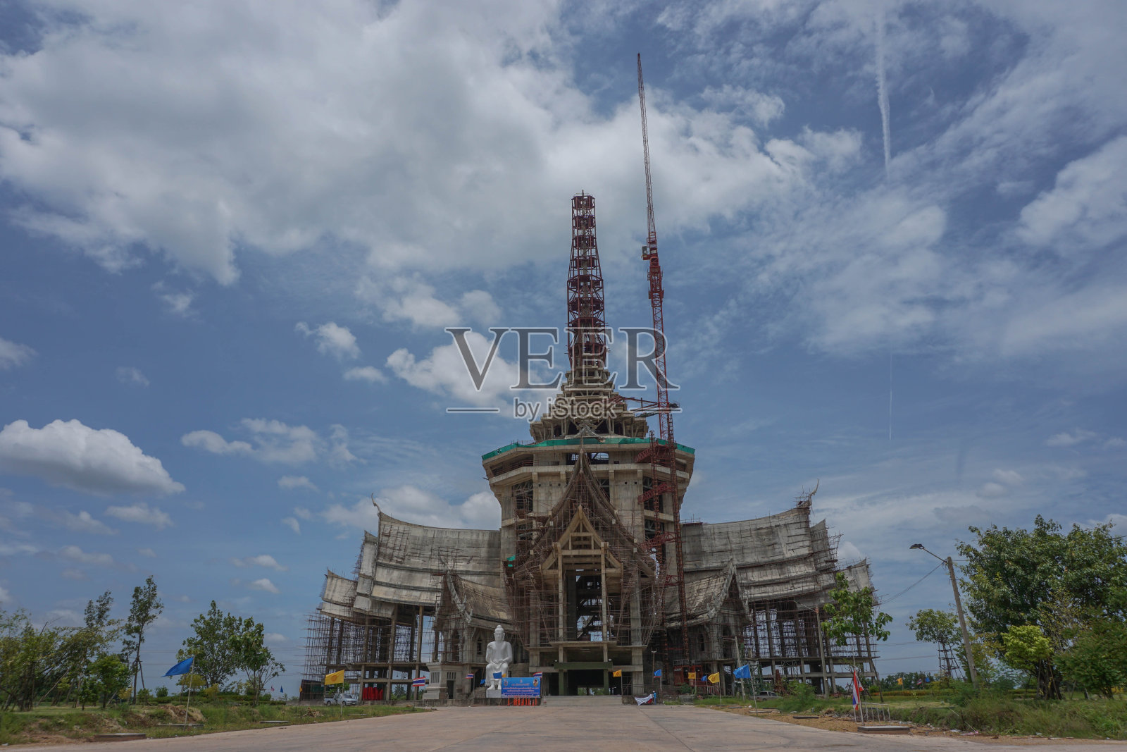 佛教的教堂建筑照片摄影图片