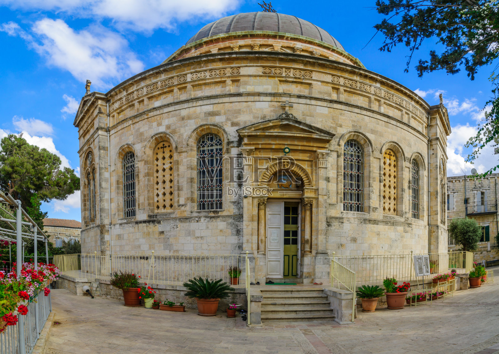 耶路撒冷埃塞俄比亚东正教Tewahedo教堂照片摄影图片