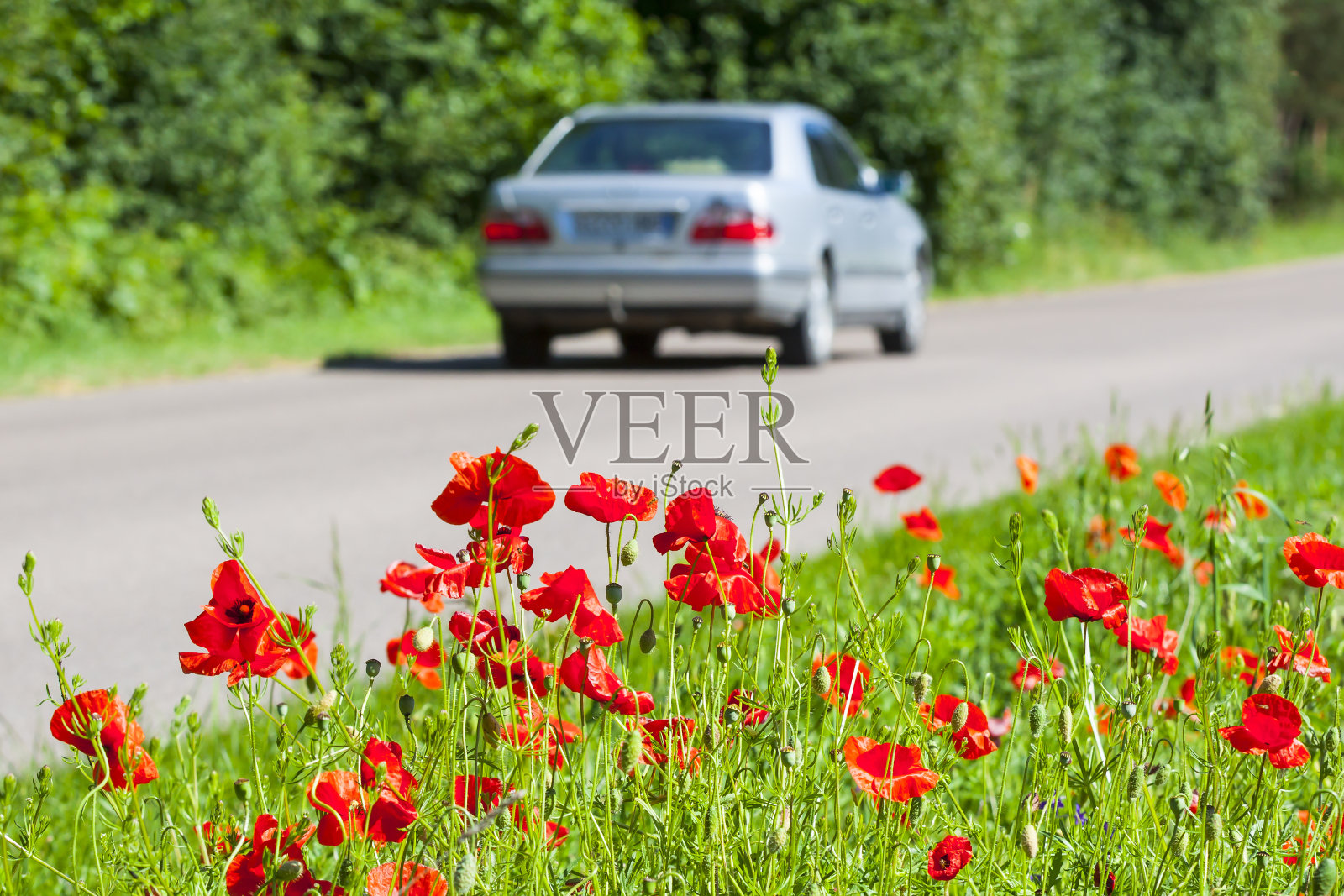 安全愉快的旅程。照片摄影图片