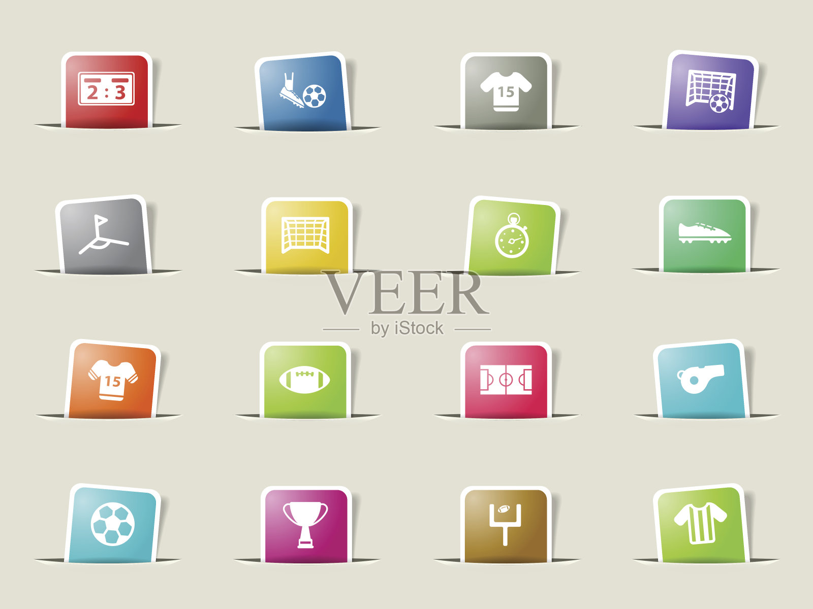 足球只是图标图标素材