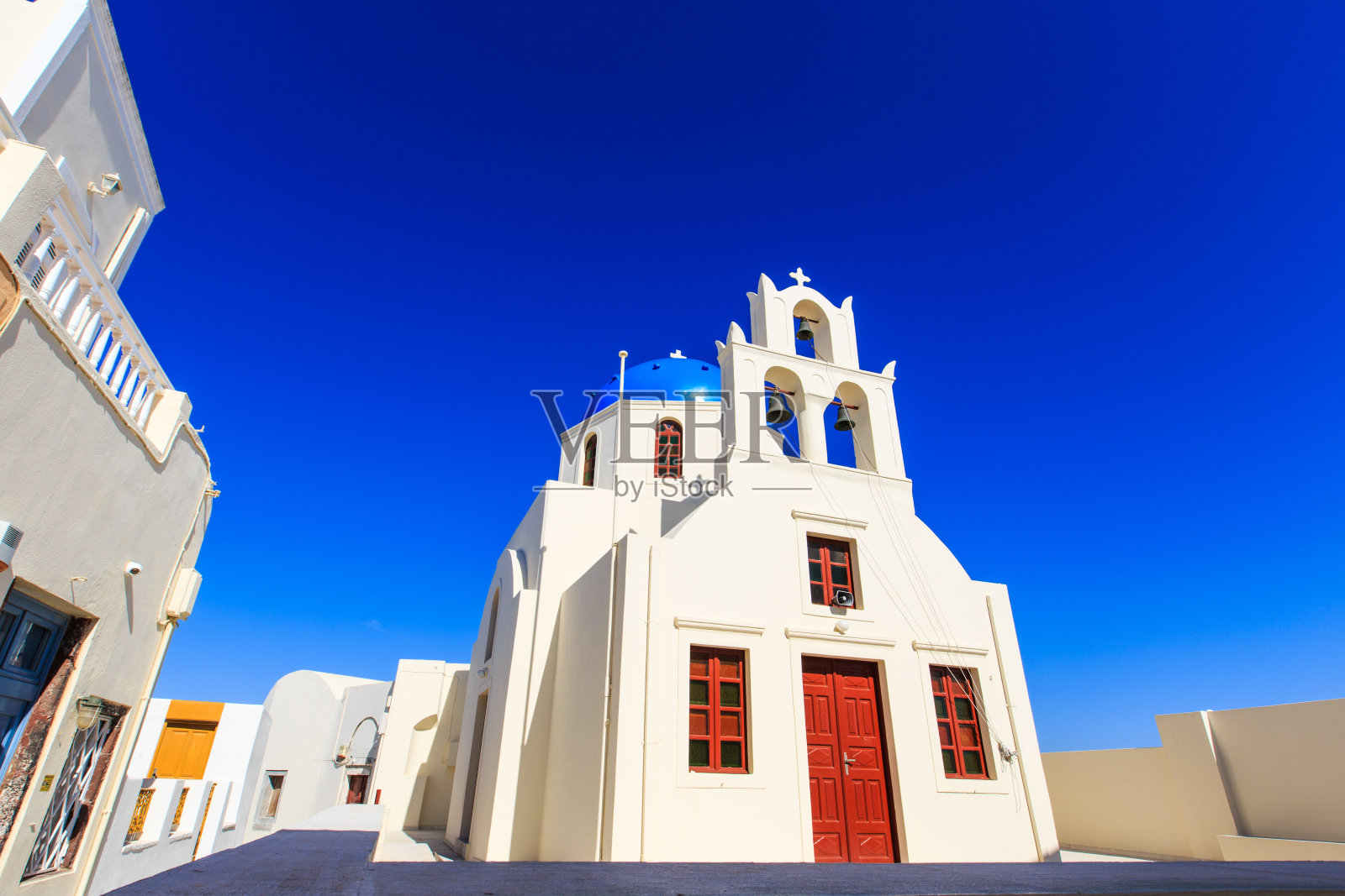 圣托里尼岛照片摄影图片