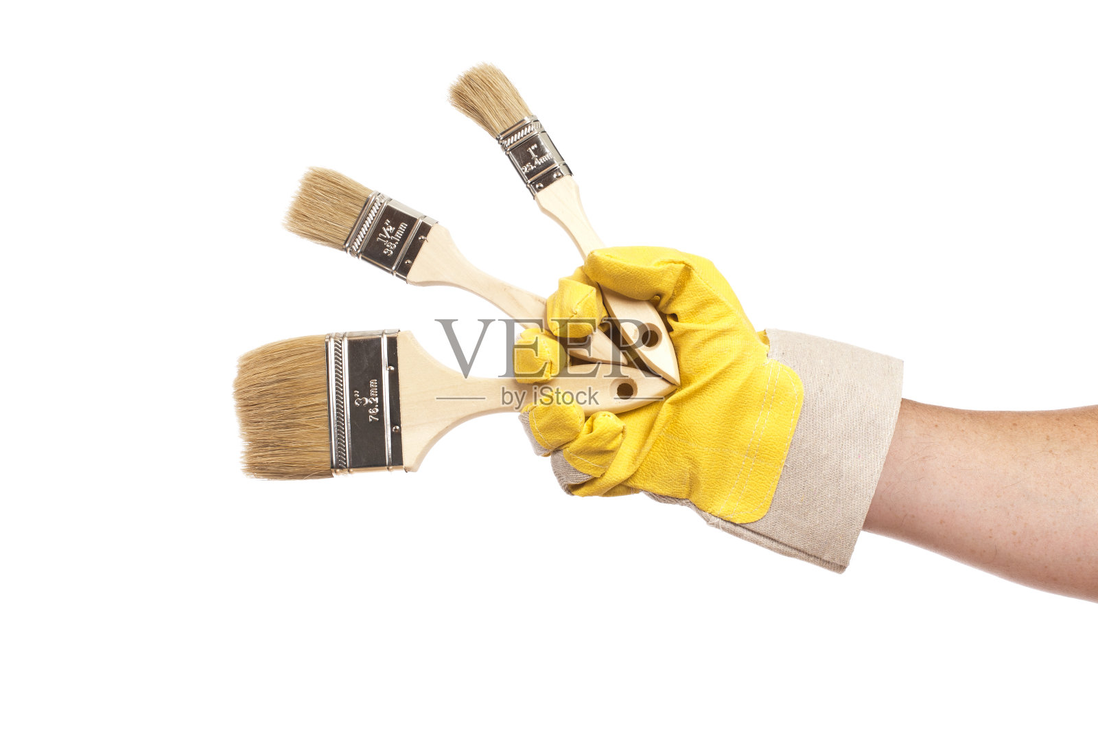 手画笔照片摄影图片