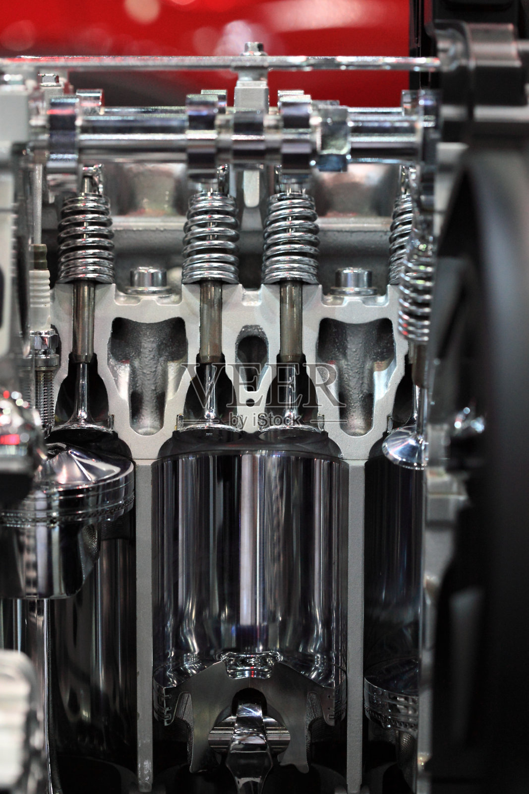 汽车发动机照片摄影图片