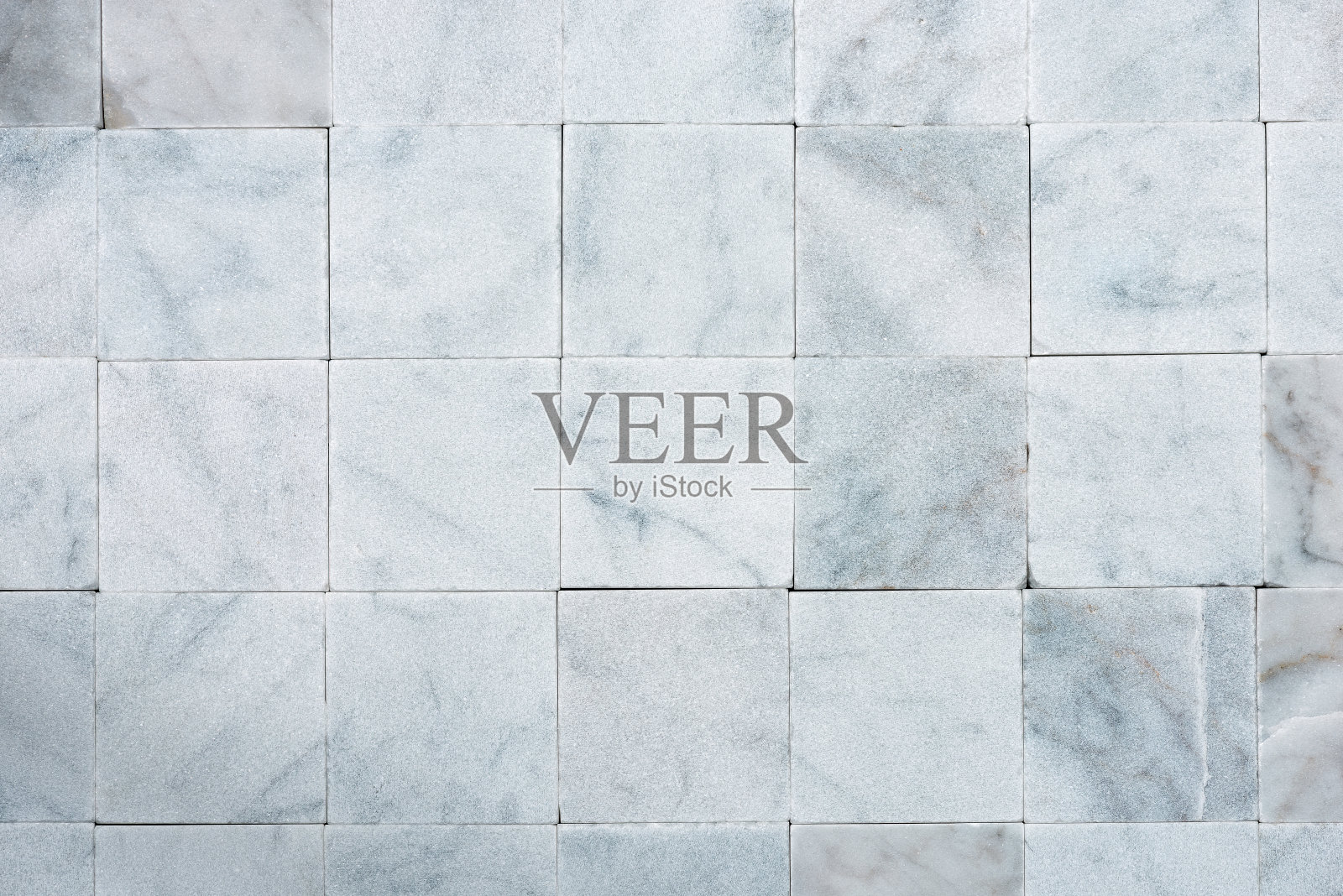 白色卡拉拉大理石方形瓷砖照片摄影图片