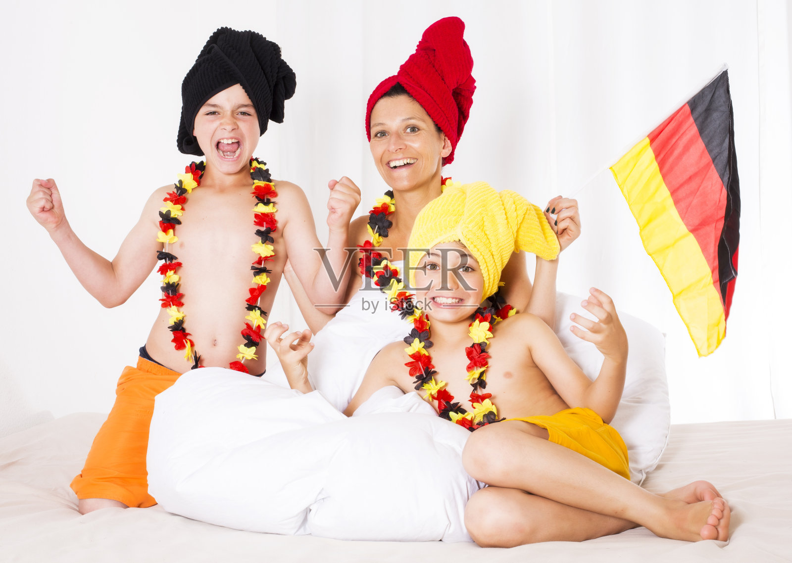 德国的家庭照片摄影图片