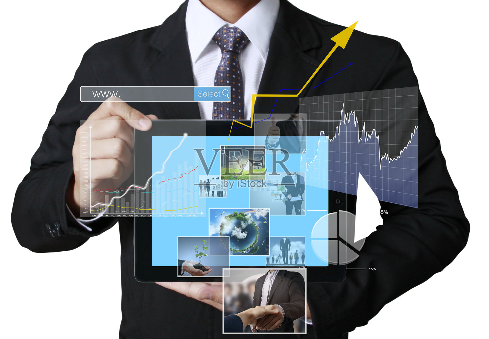 手握触控板照片摄影图片