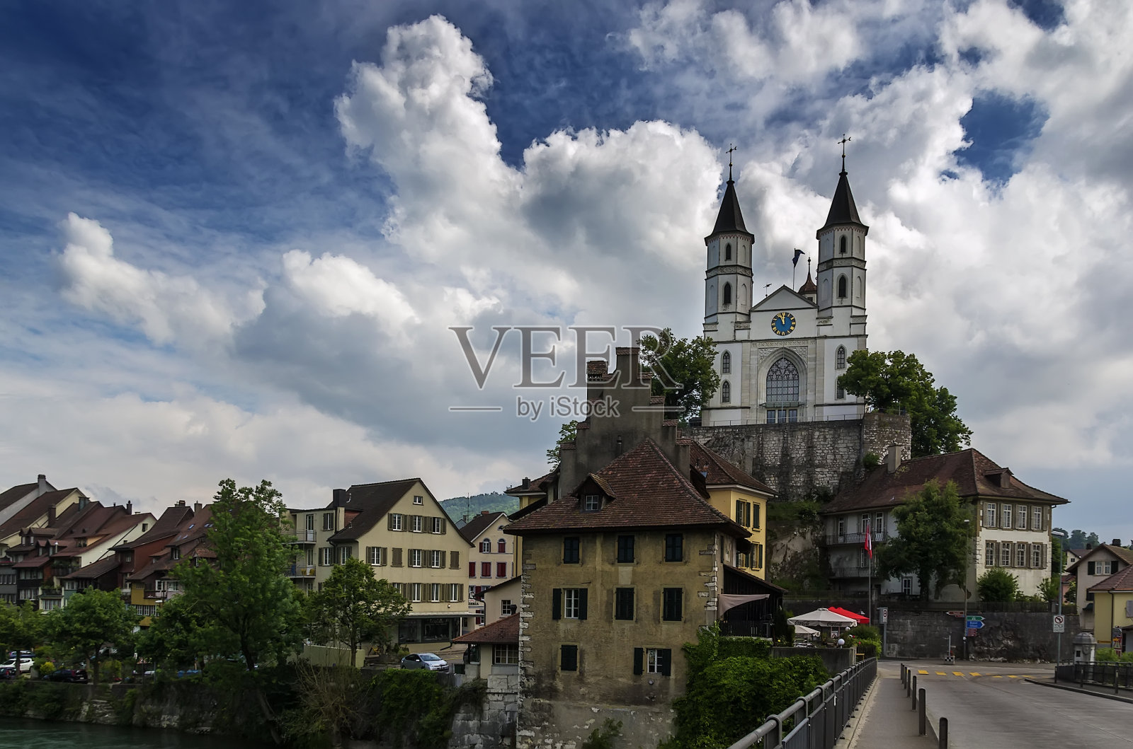 Aarburg教堂照片摄影图片