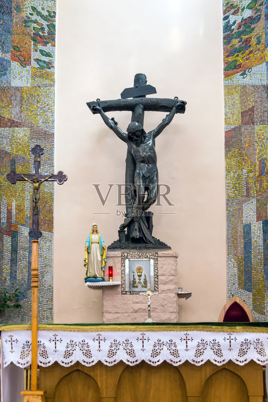 Theotokos教堂的毁灭(1896年)。库尔斯克,俄罗斯照片摄影图片