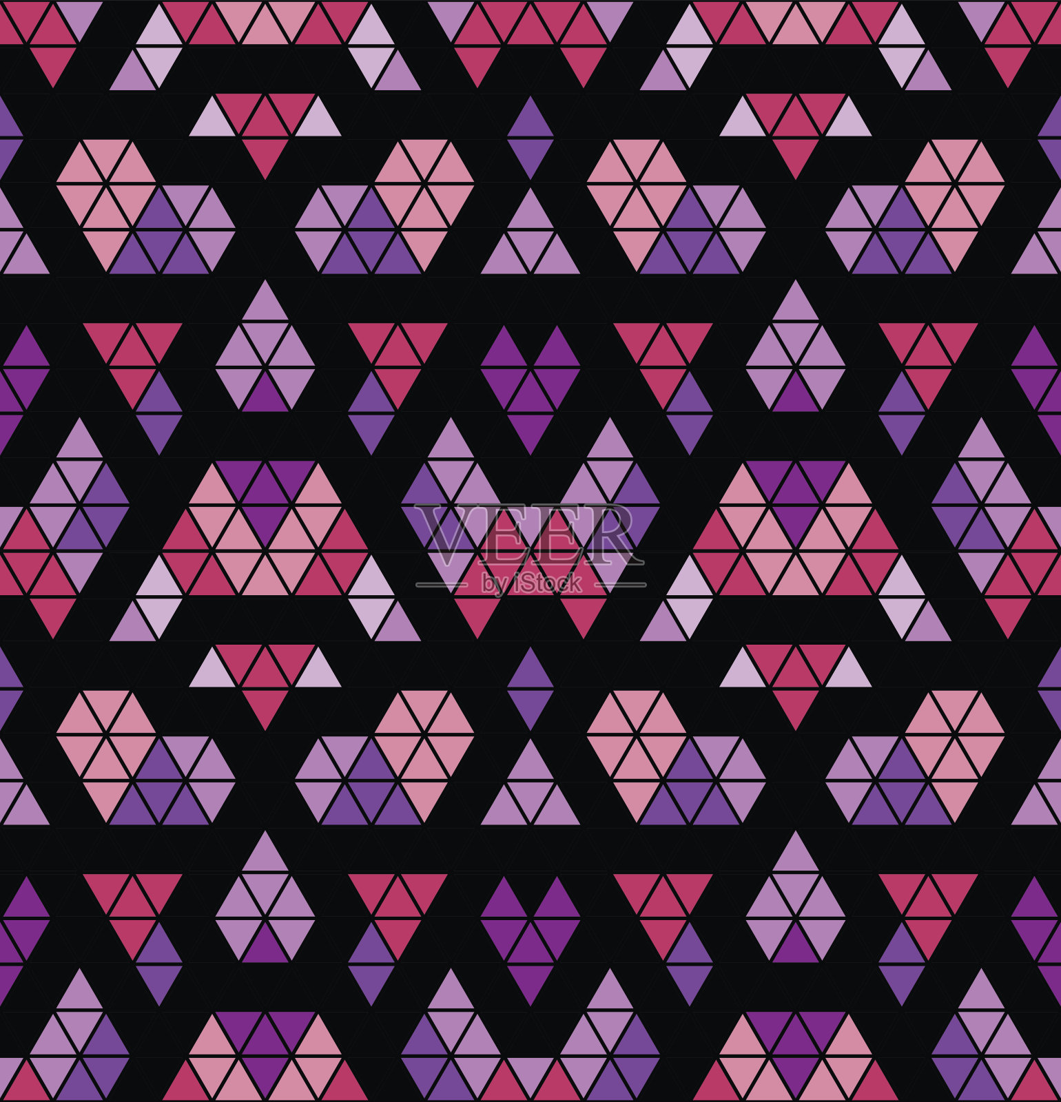 部落色彩斑斓的图案。插画图片素材