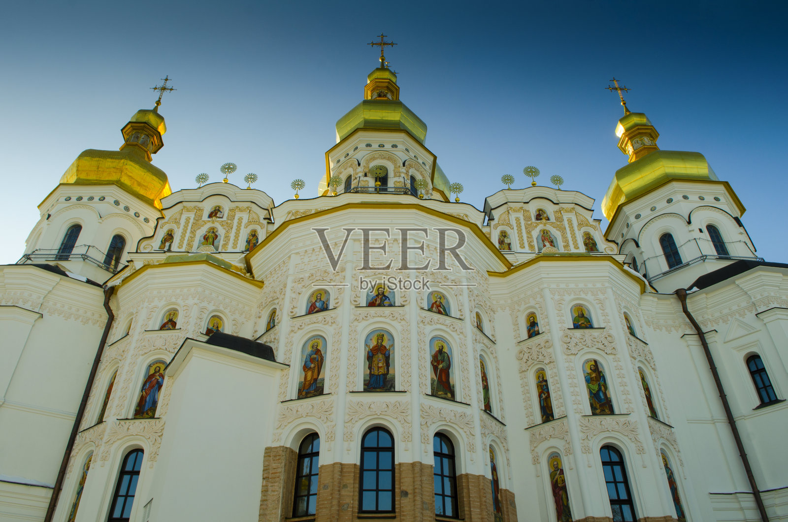 Kiev-Pechersk Lavra。照片摄影图片
