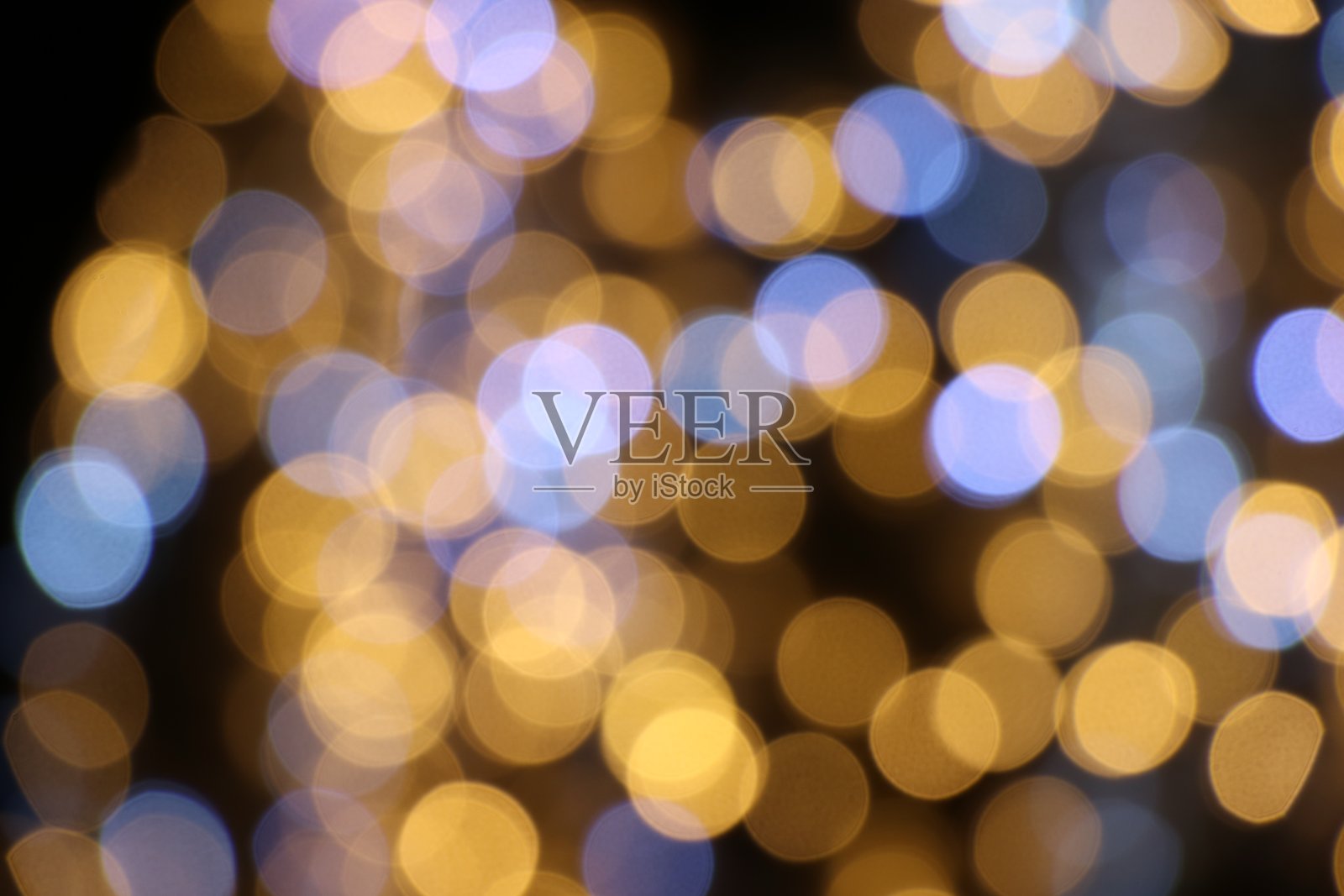 散焦的夜晚灯光模糊的背景装饰照片摄影图片