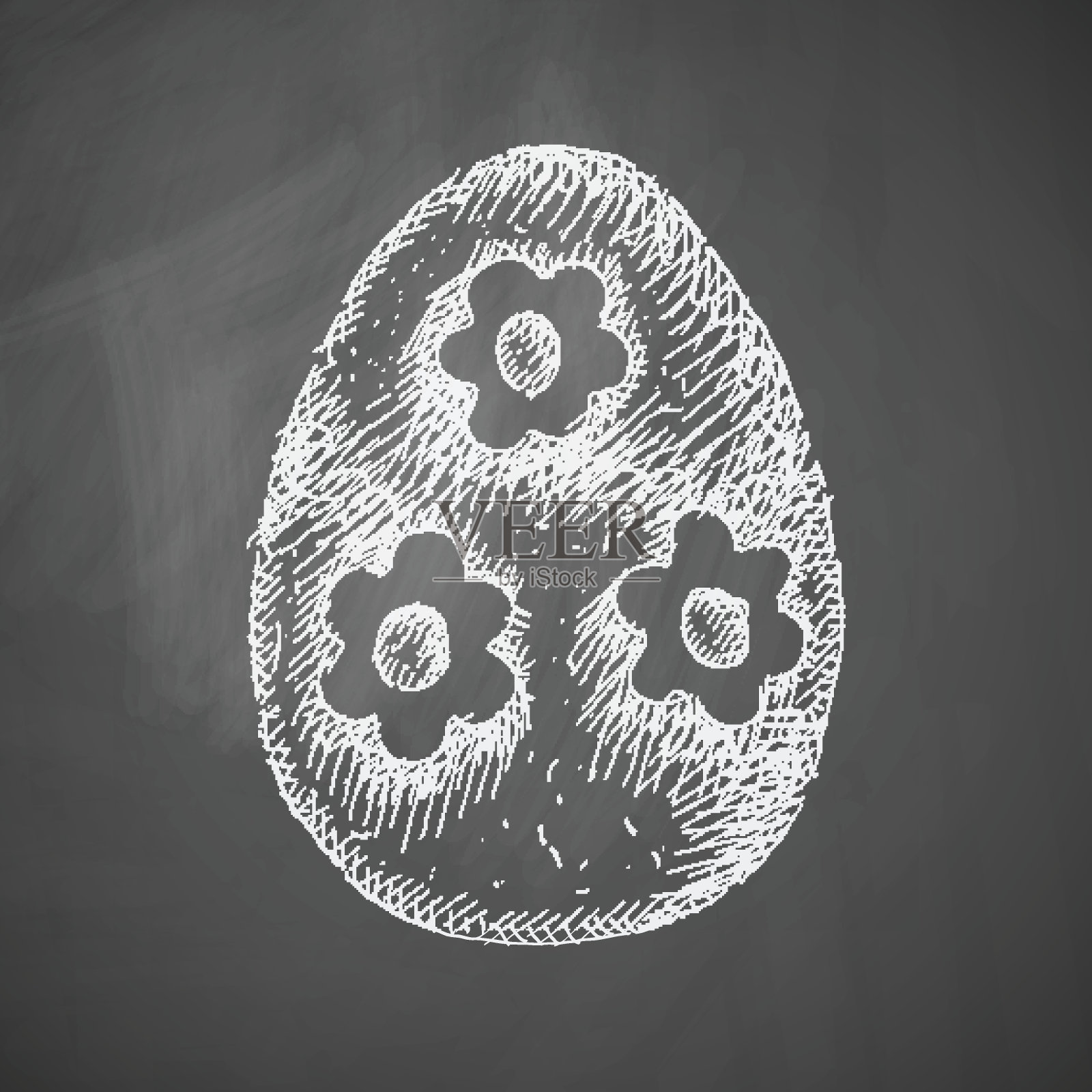 复活节彩蛋的图标插画图片素材