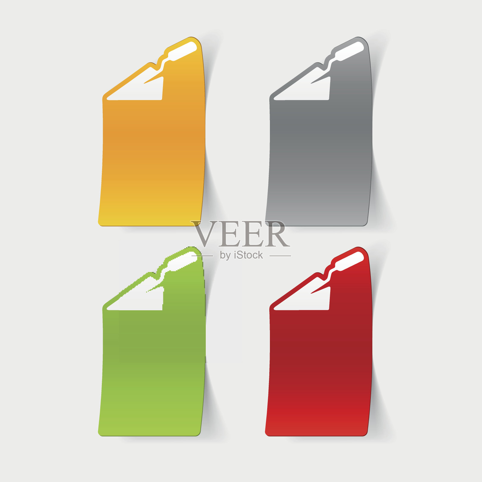 写实设计元素:镘刀插画图片素材