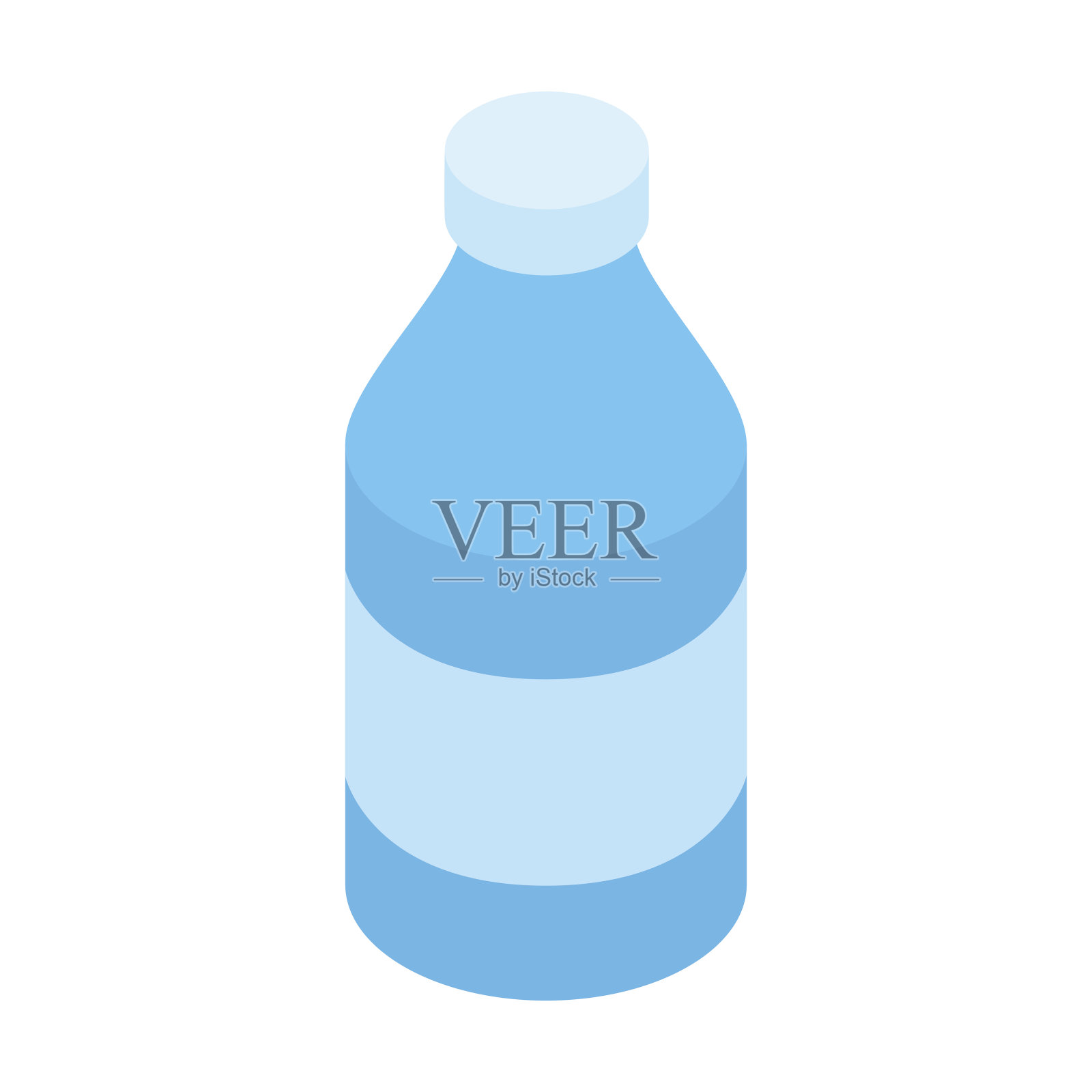 一瓶水设计元素图片