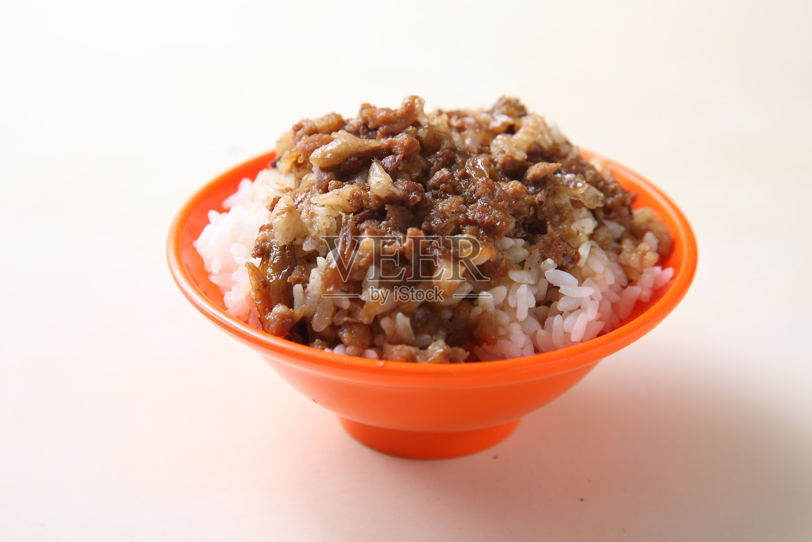 红烧猪肉饭，红烧猪肉饭照片摄影图片