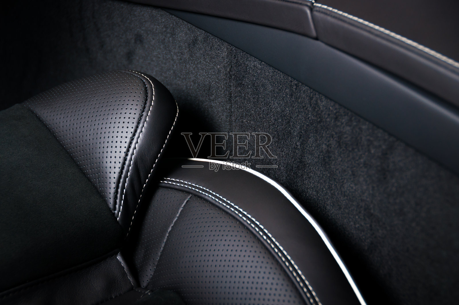 汽车运动座椅照片摄影图片