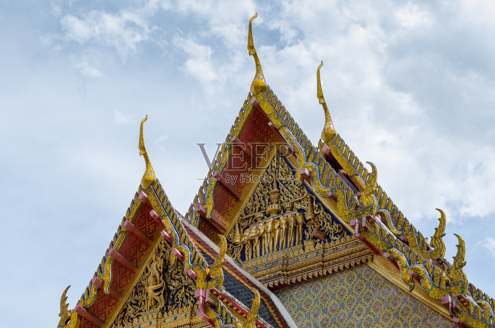 泰国曼谷的宝菲寺寺。照片摄影图片