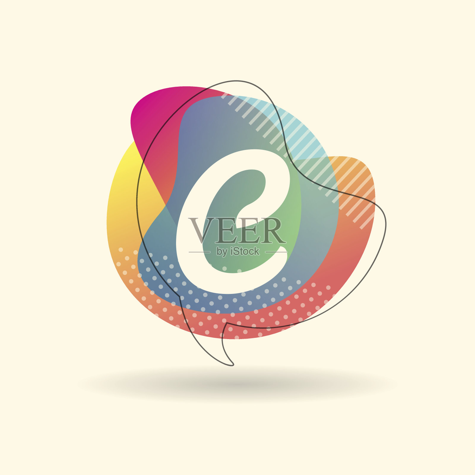 字母字母图标设计插画图片素材