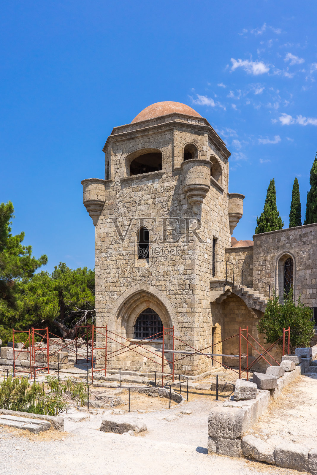 修道院的Filerimos照片摄影图片