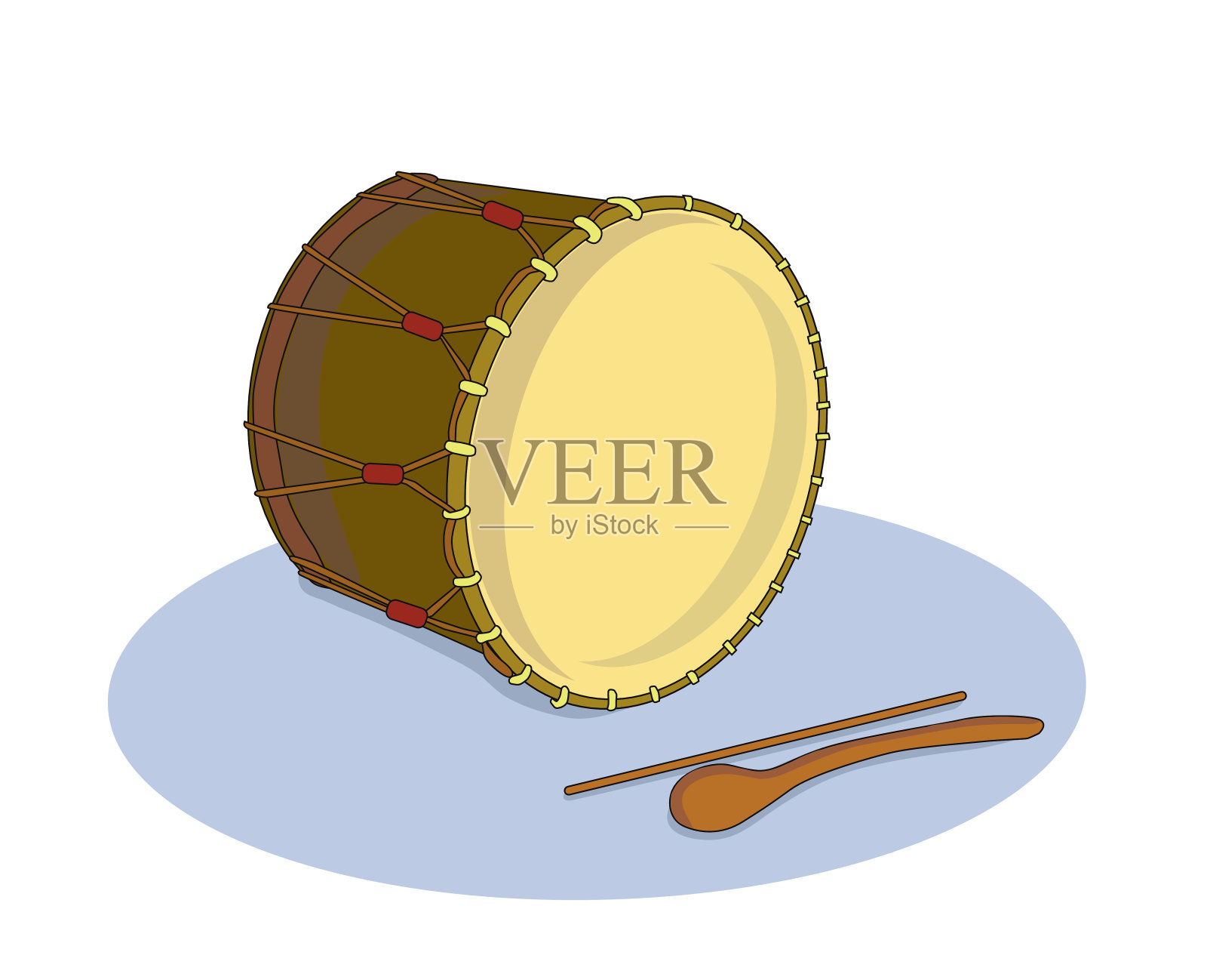 斋月鼓设计元素图片