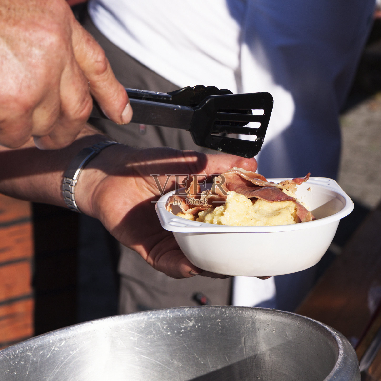 午餐供应食物照片摄影图片