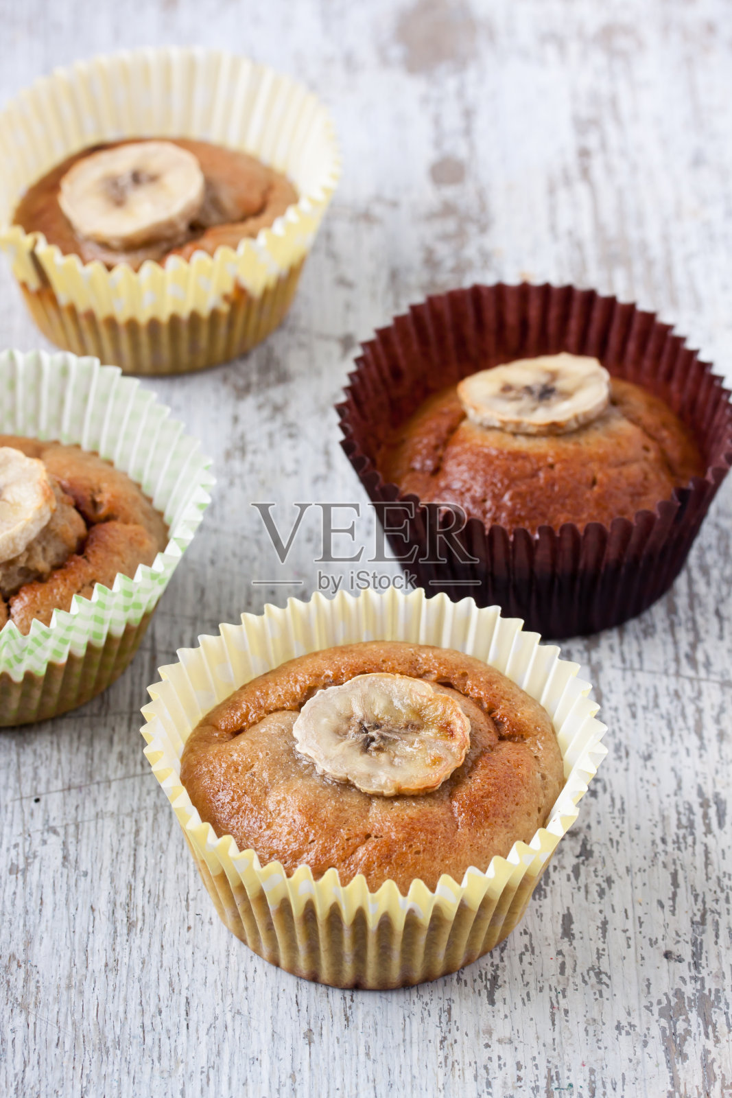 香蕉松饼照片摄影图片