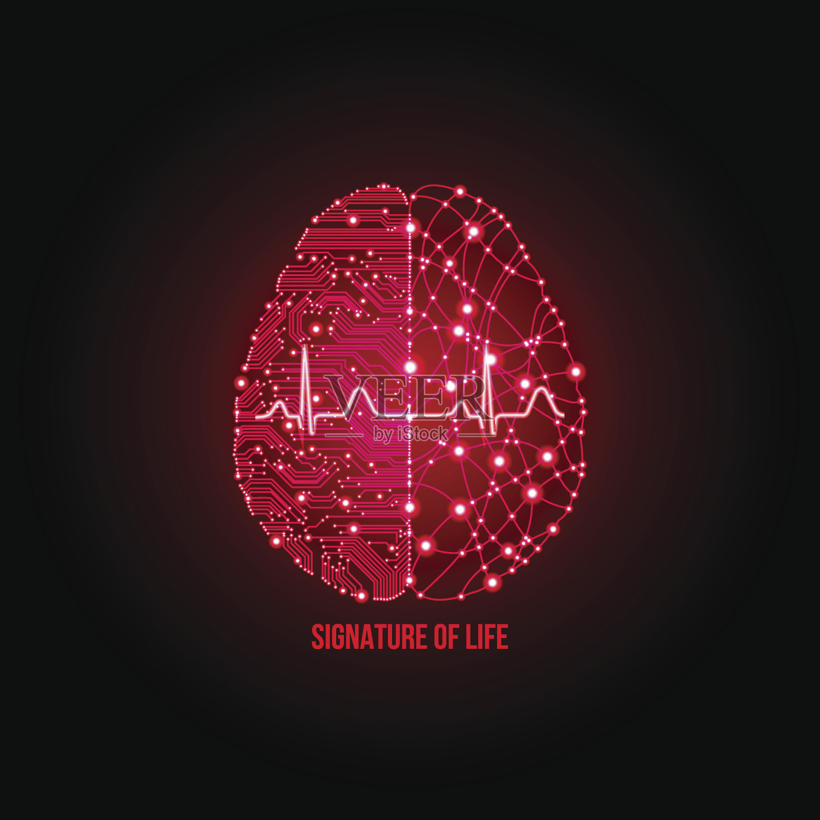 心脏科门诊及心脏科护理理念。插画图片素材